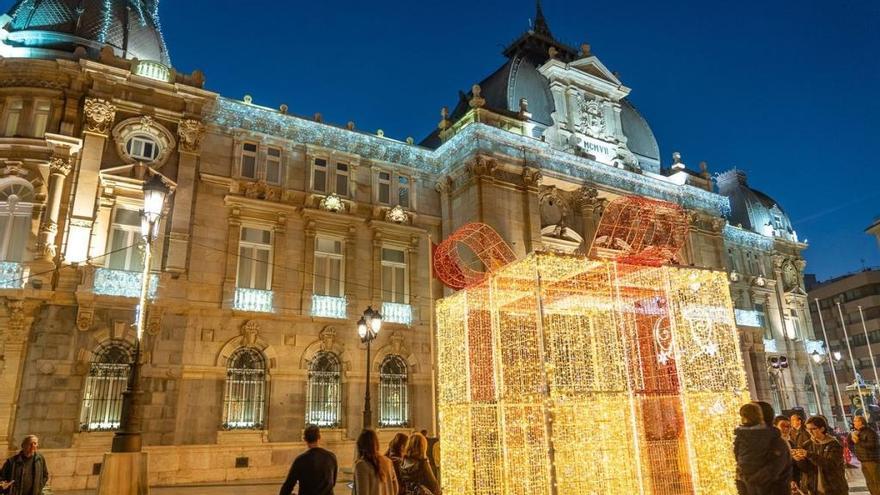 La fachada del Palacio Consistorial acogerá el viernes un espectáculo de luz y sonido en 3D