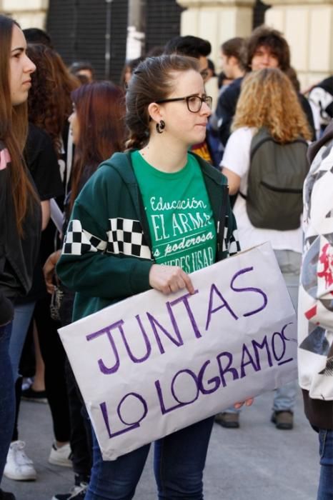 Manifestación en Murcia contra la Lomce