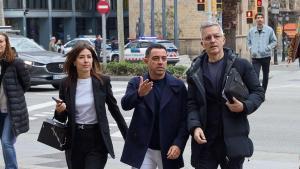 Xavi da su apoyo a Víctor Font