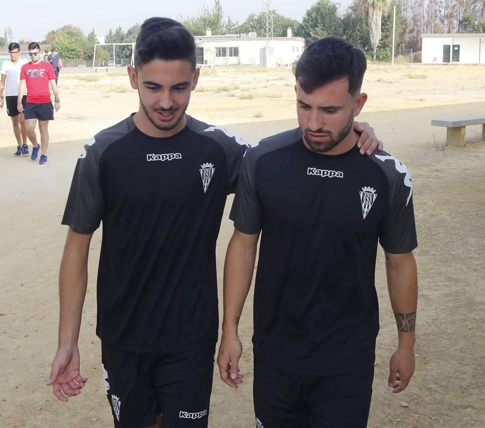 Primer entreno del Córdoba CF 2018-2019