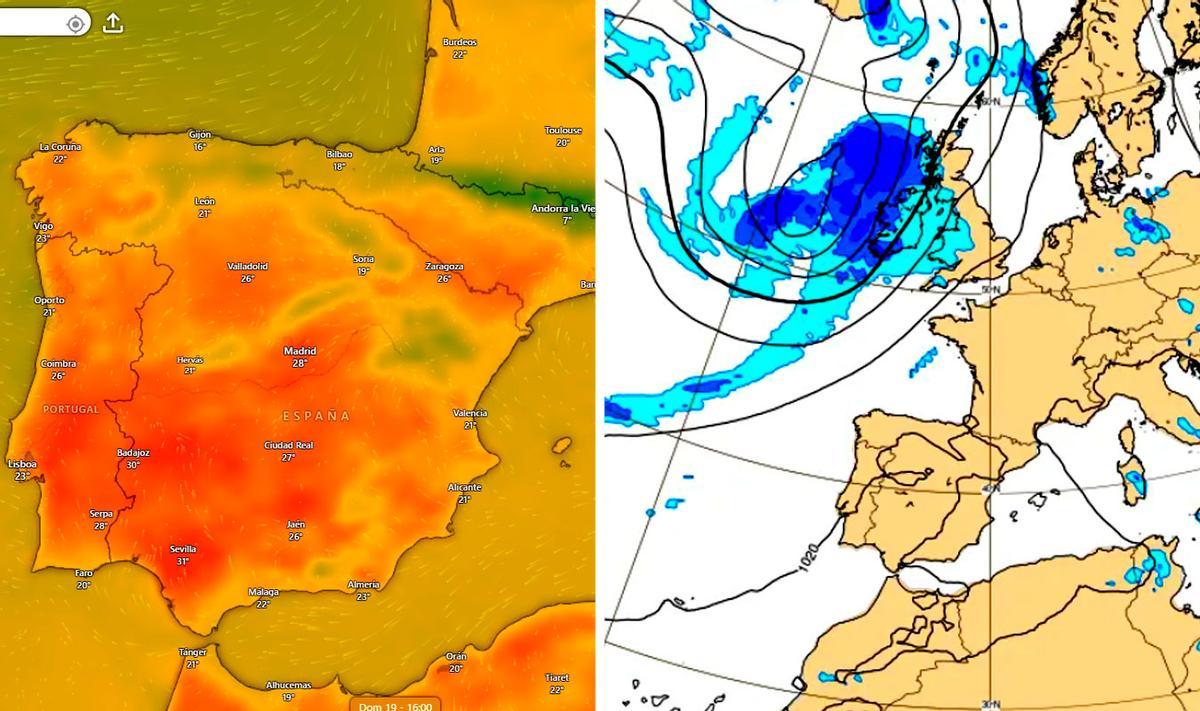 El calor será la protagonista y las lluvias quedarán lejos de la península.