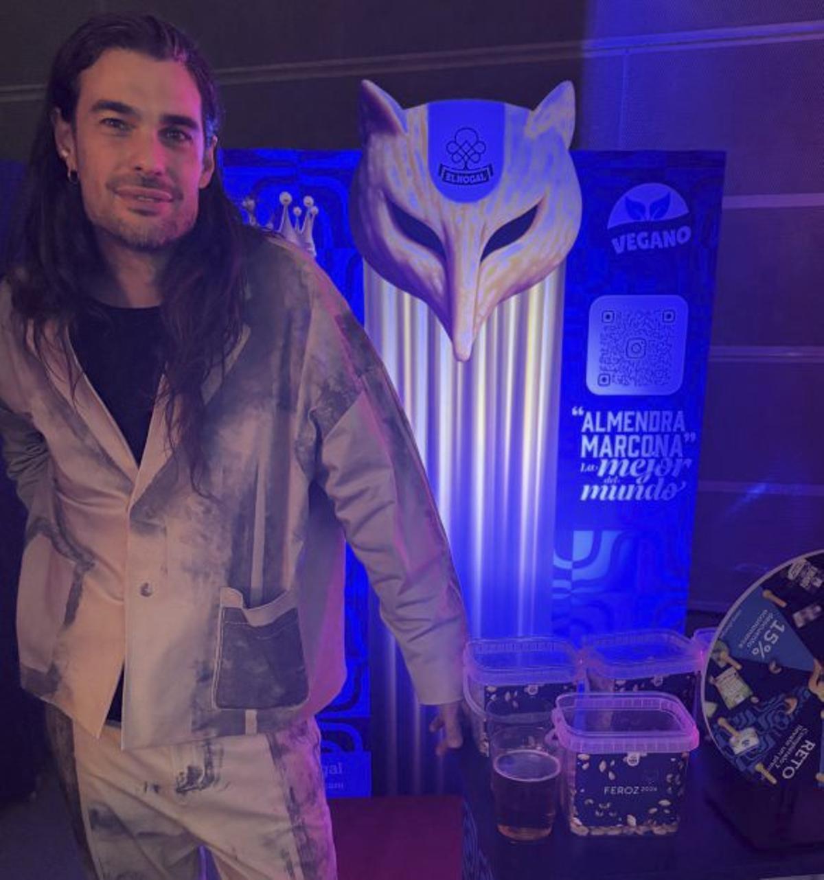 Oliver Laxe en el estand de El Nogal. |  FdV