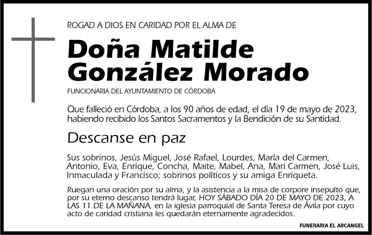 Matilde González Morado