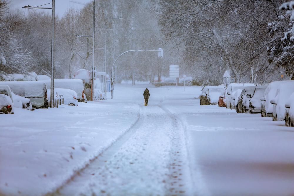 La gran nevada a Madrid aquest 9 de gener del 2021