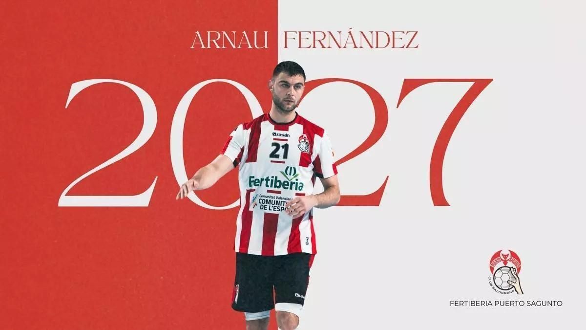 Renovación de Arnau Fernández con el Fertiberia.