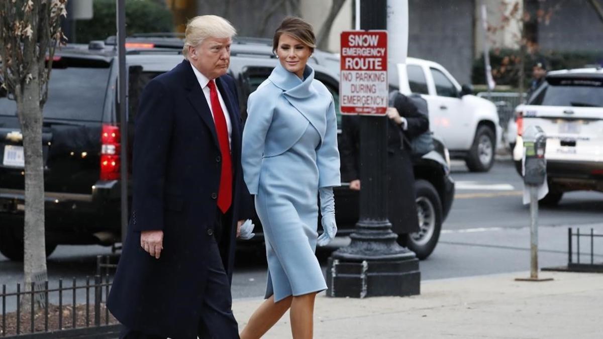 Boicotean a Ralph Lauren por haber vestido a Melania Trump