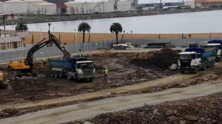 Las obras del pozo de tormentas de El Arbeyal avanzan a buen ritmo