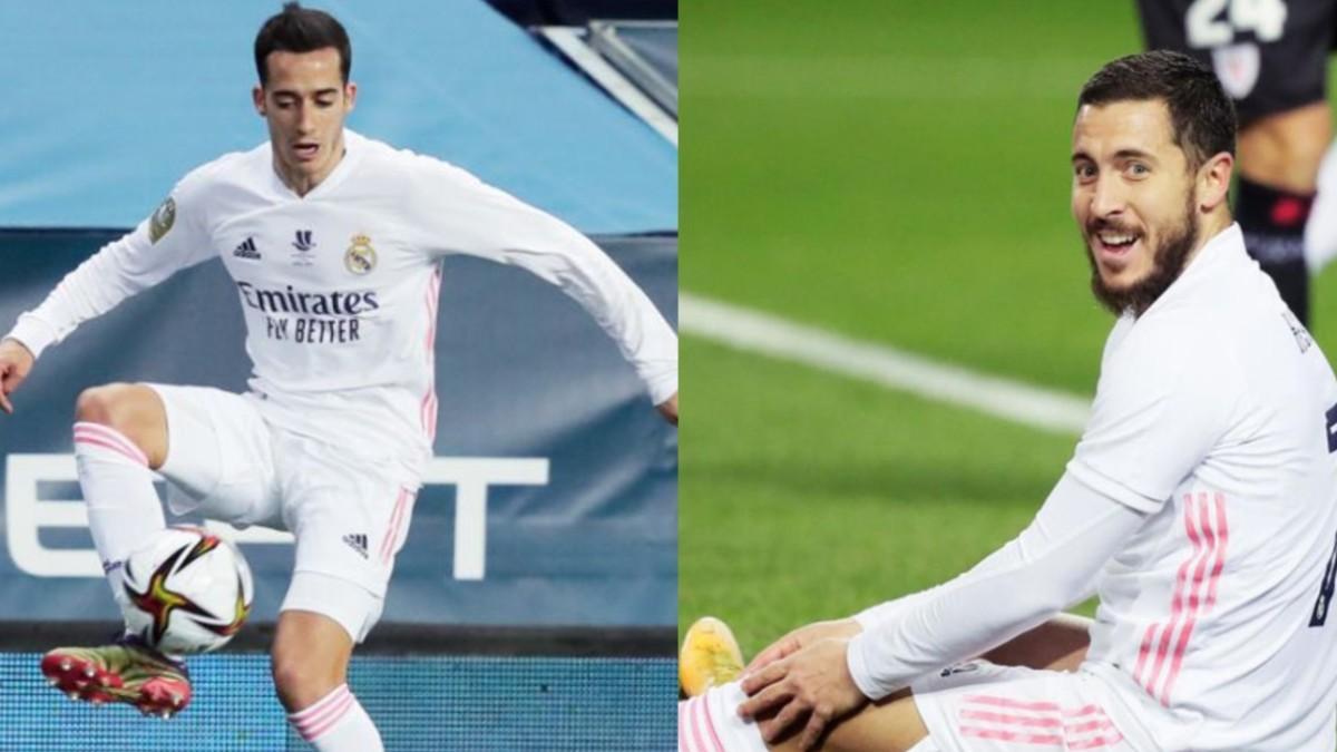 Lucas Vázquez y Hazard, los señalados