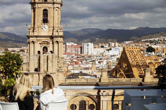 Obras en la Catedral de Málaga