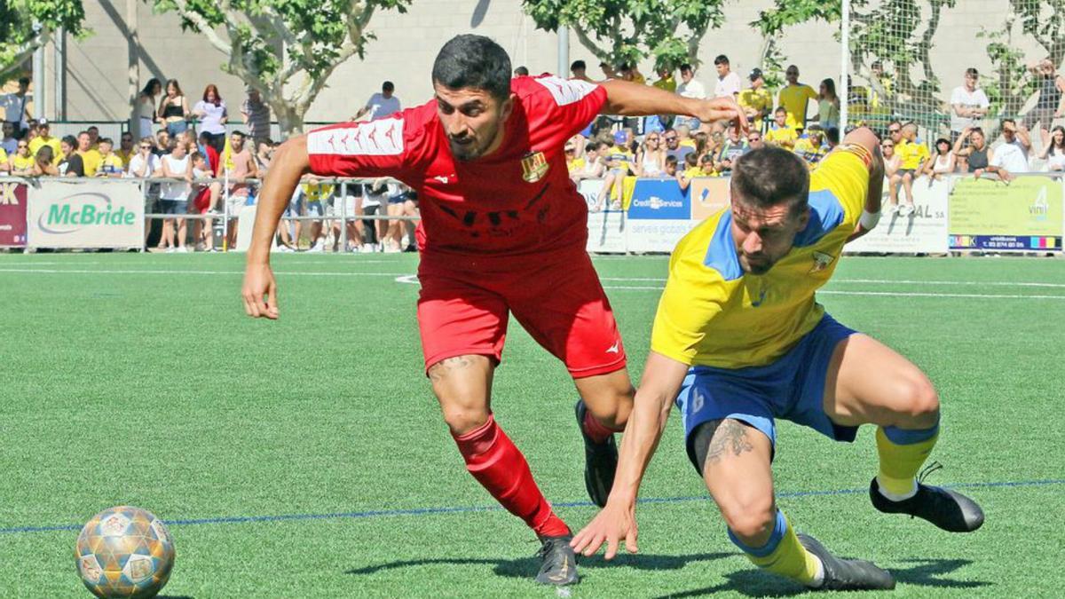 Felipe Guerrero ‘Pipe’ va marcar el primer gol del FC Pirinaica | ARXIU/JORDI BIEL