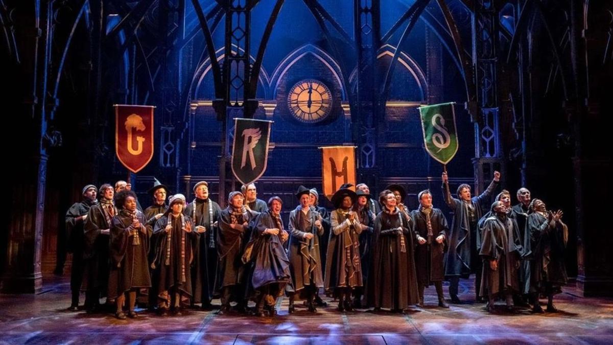 Escena de los ensayos de 'Harry Potter and the cursed child'