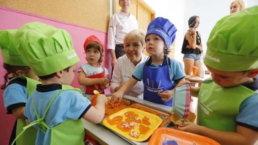 Pequeños cocineros de igualdad y creatividad