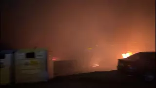 Alarma en Ingenio por un incendio de madrugada