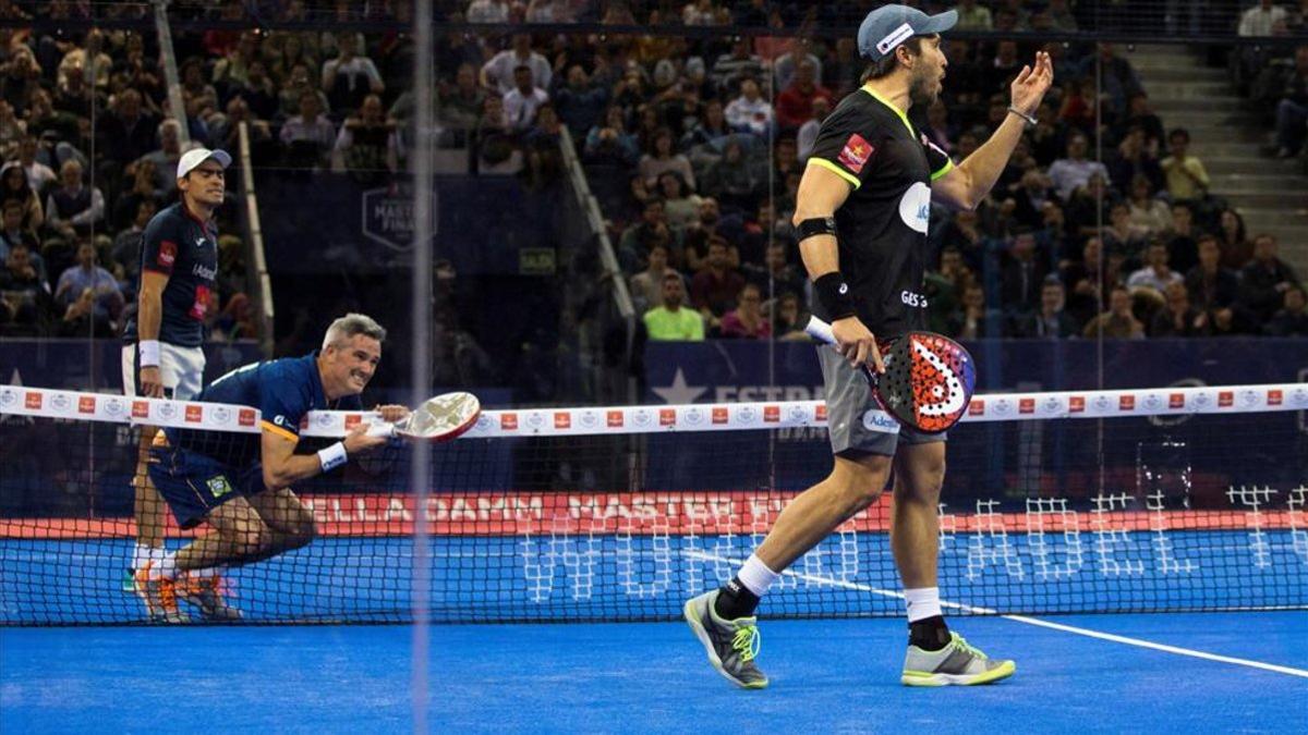 Belasteguin celebra el pase a semis