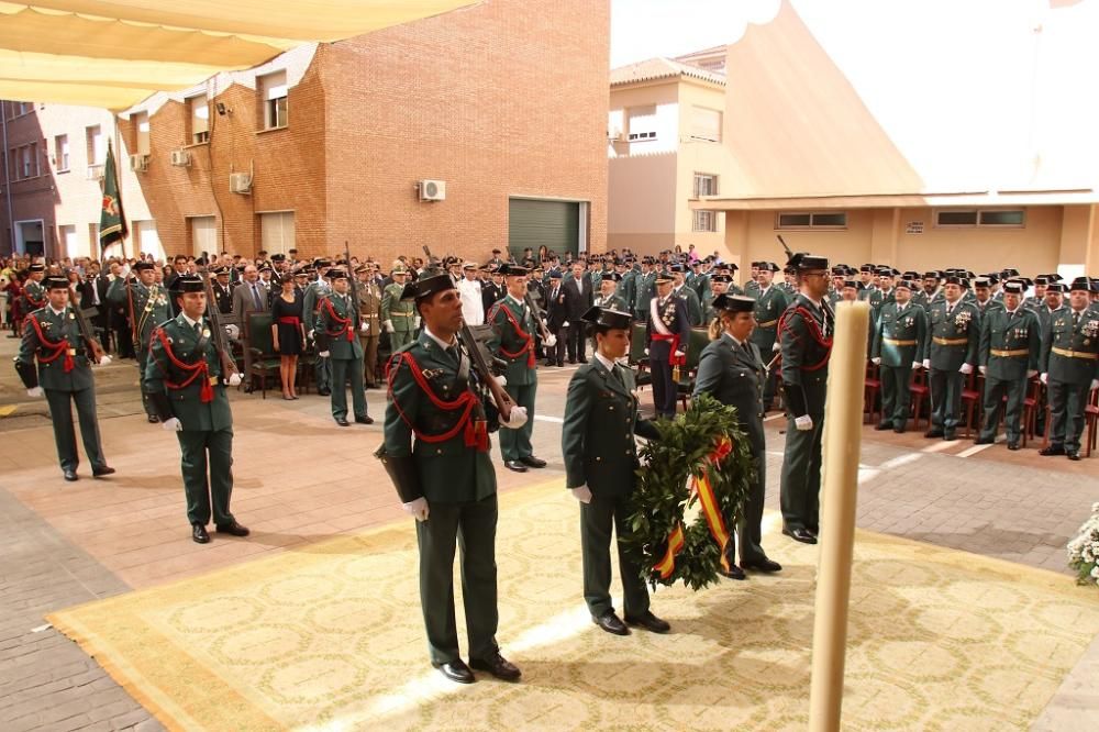 Celebración de la festividad de la Guardia Civil.