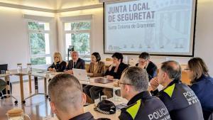 Balance de los datos de criminalidad de 2025 en Santa Coloma en la Junta Local de Seguridad