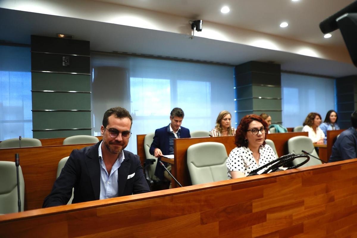 Alonso del Real en el pleno de Torrent