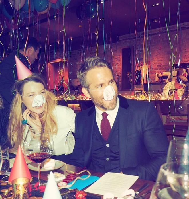 Así fue el romántico cumpleaños que le organizó Blake Lively a Ryan Reynolds