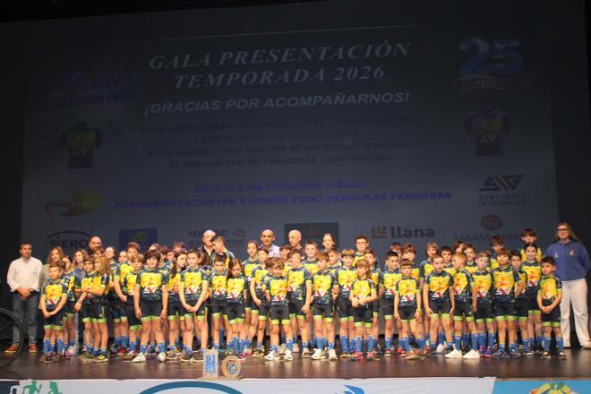La gala de la Escuela de Ciclismo Viella, en imágenes