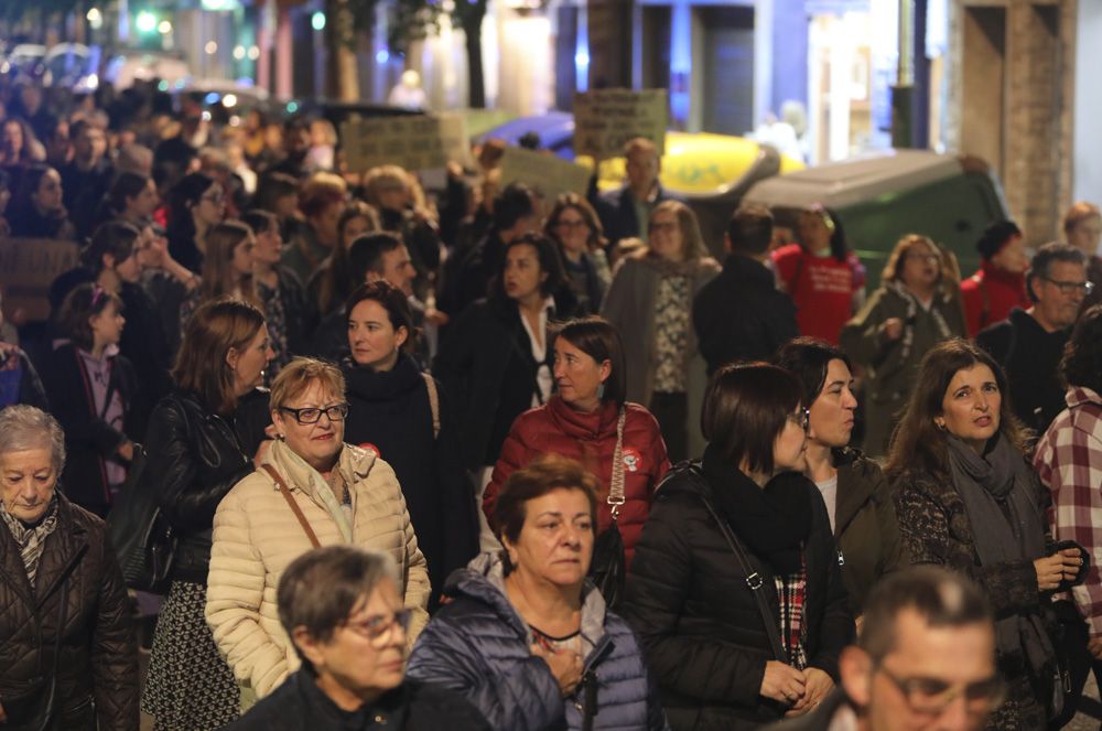 Sagunt grita contra la violencia machista el 25N