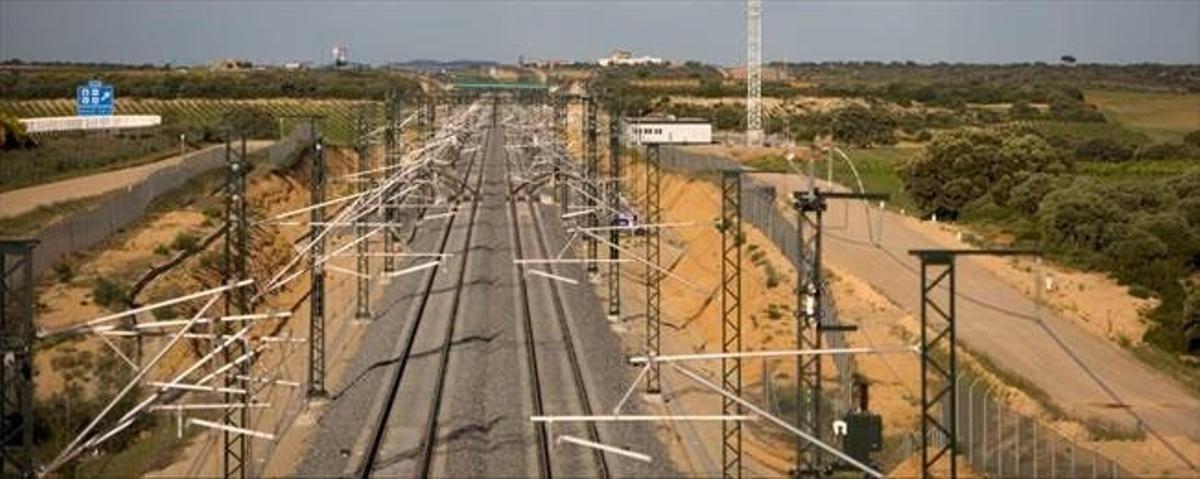 Vías del tren.