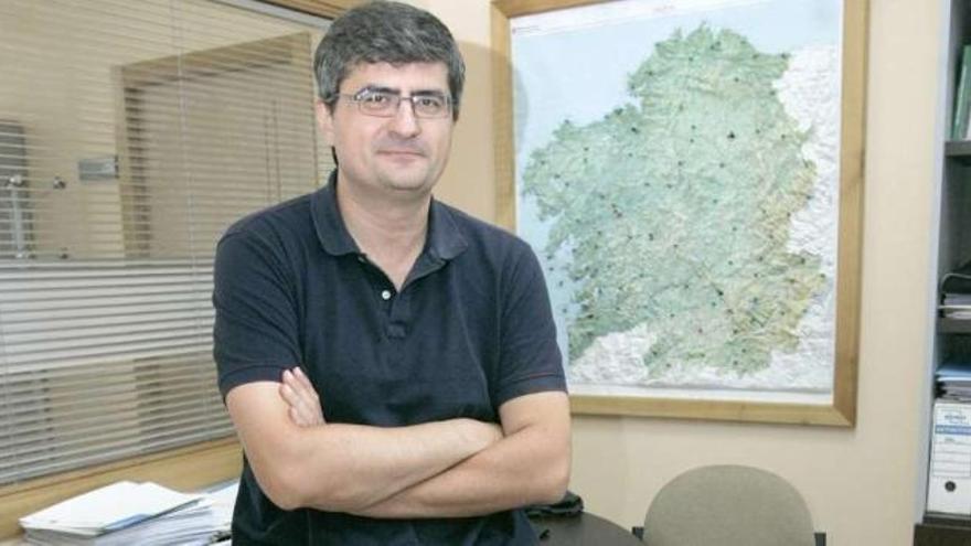 Vicente Pérez Munuzuri, director de MeteoGalicia. / xoán álvarez