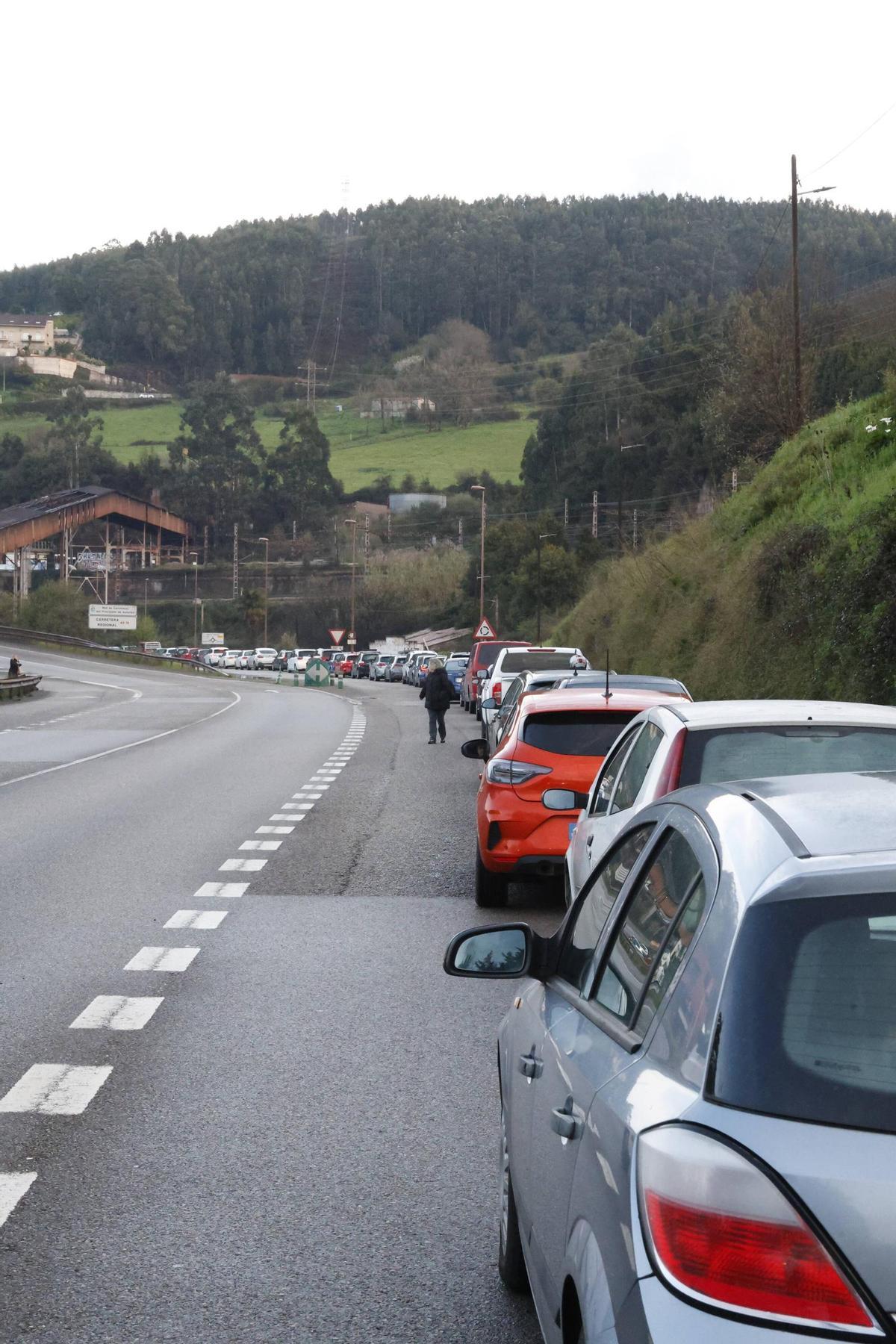 La huelga de la industria auxiliar asturiana, en imágenes