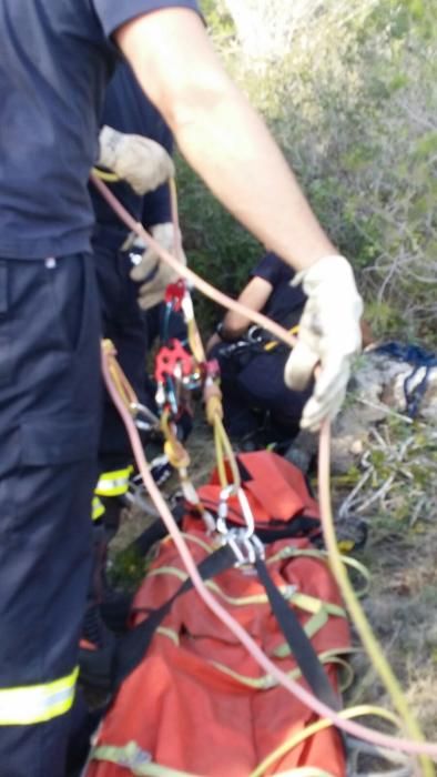 Un cazador cae con sus dos perros a un pozo de cinco metros en La Vileta