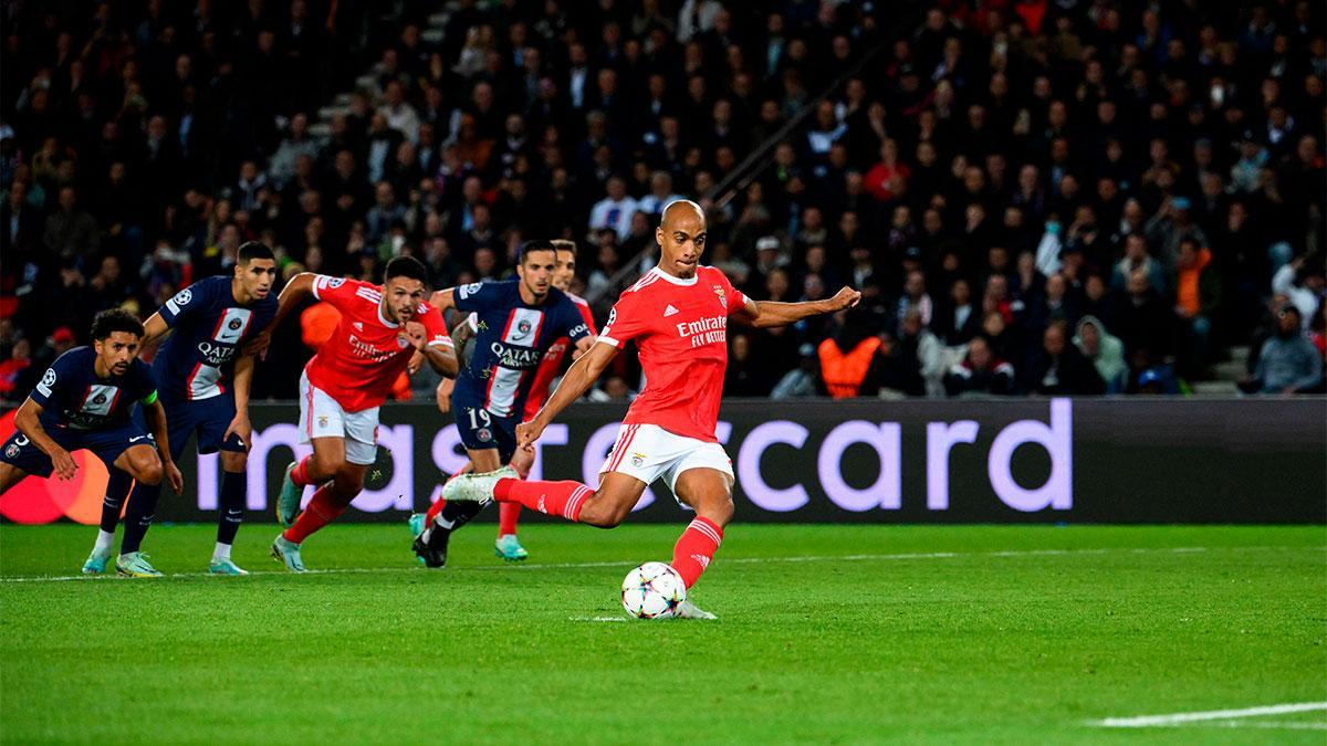 PSG - Benfica | El gol de Joao Mario