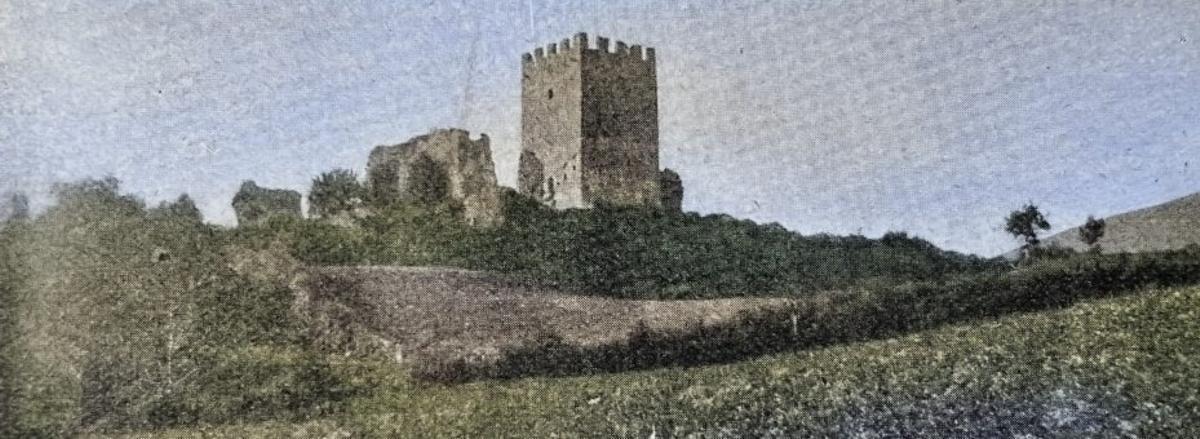 A Torre de Torés a fins dos anos 20 do século pasado.