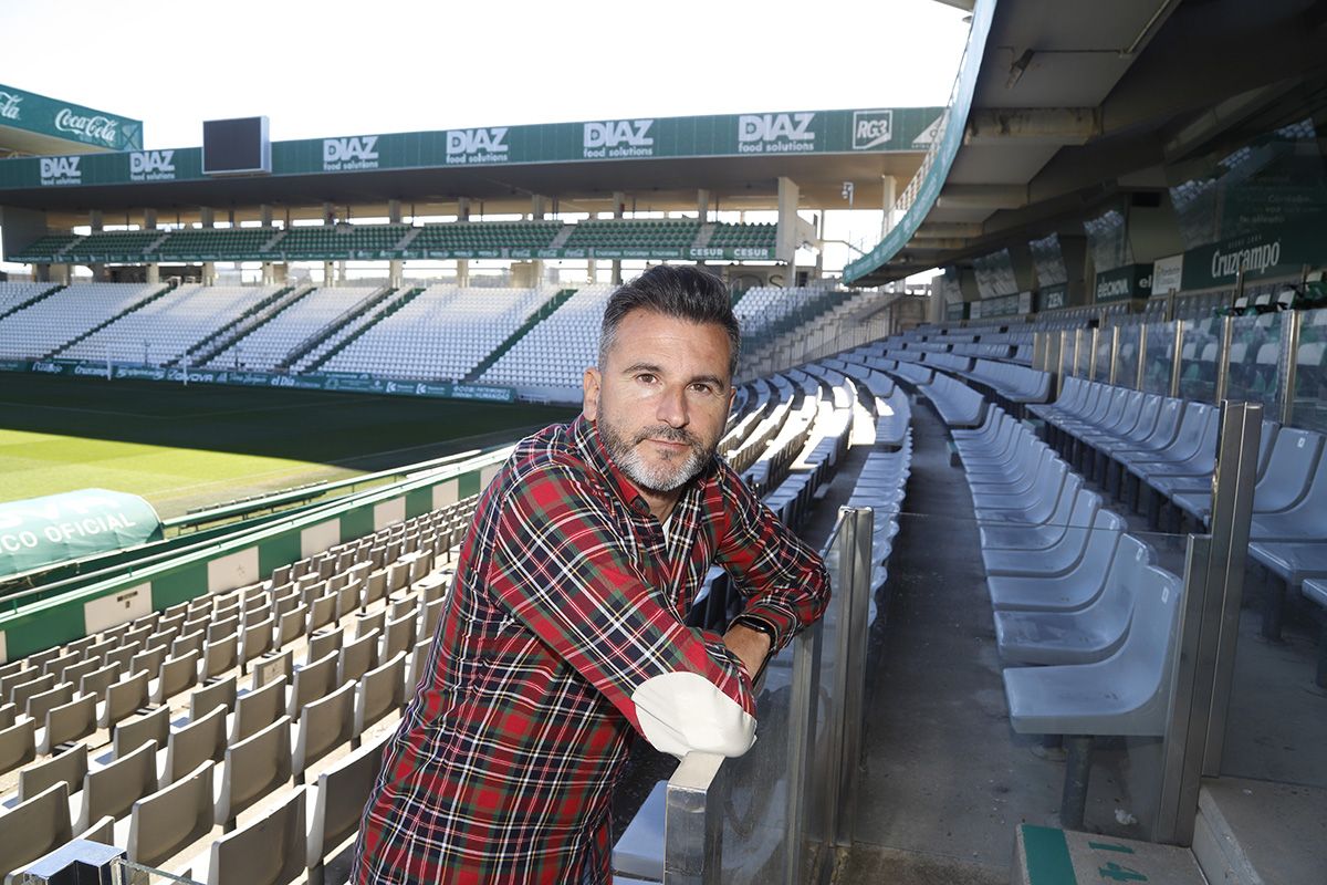 Iván Ania, entrenador del Córdoba CF