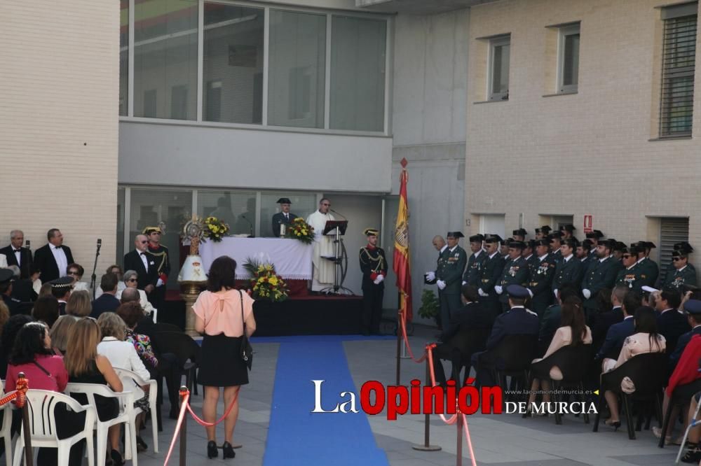 Izado de bandera en Lorca por la Hispanidad