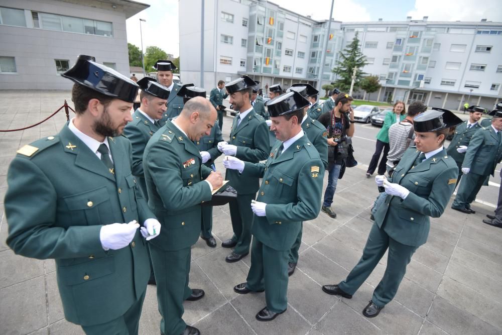 Homenaje al pasado y al presente de la Guardia Civ