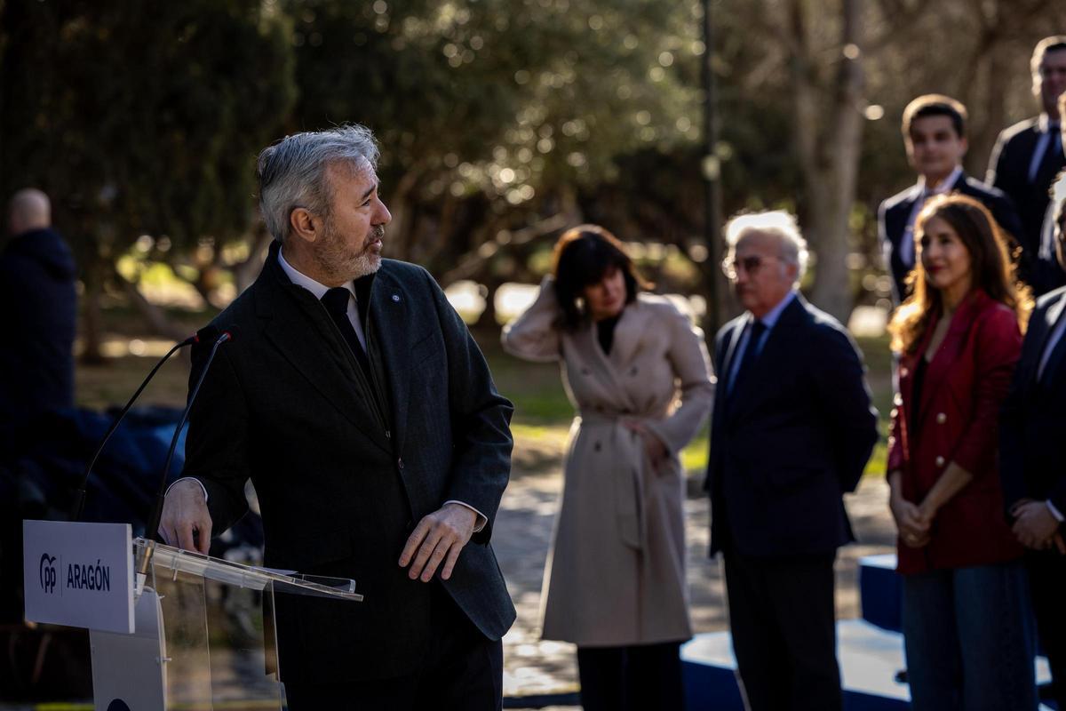 En imágenes | Acto de presentación de las listas del PP por Zaragoza para las elecciones del 8F