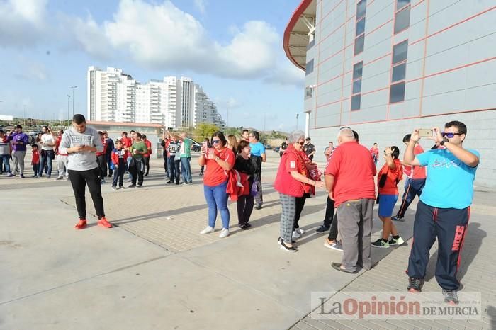 Tensión en la puerta de Nueva Condomina