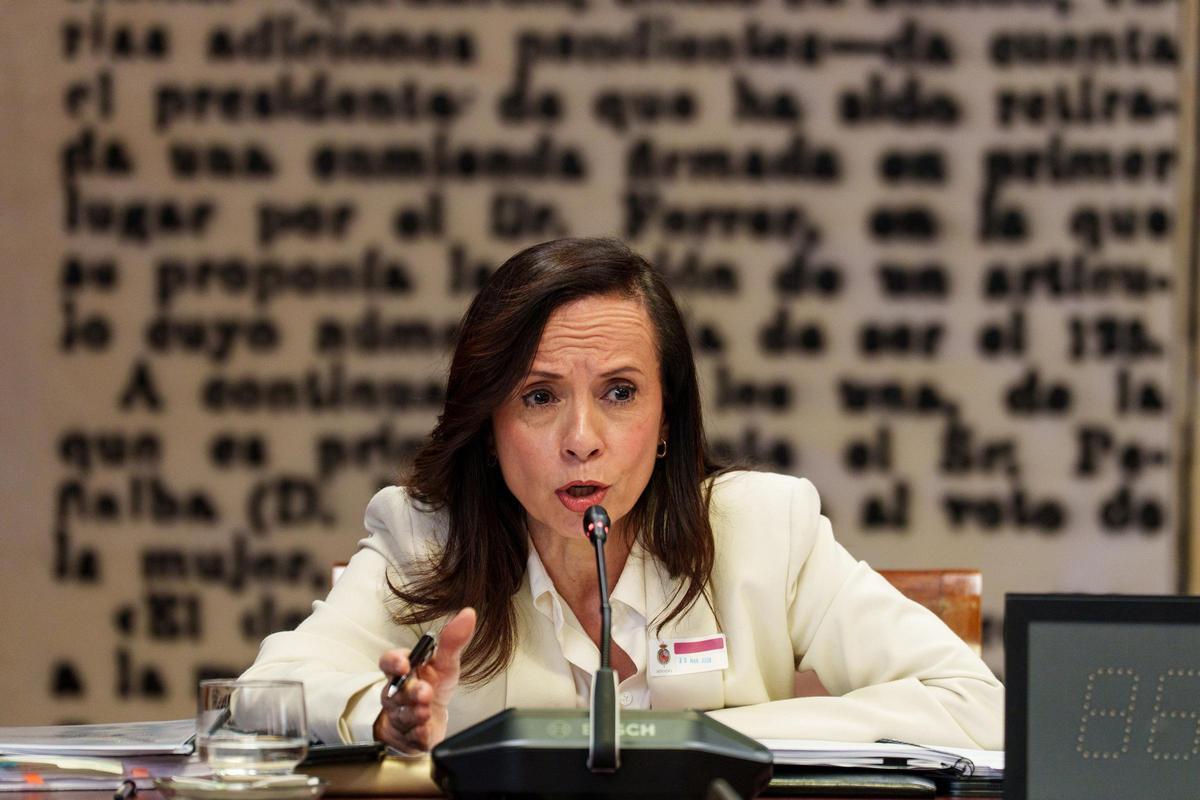 La presidenta del Redeia, Beatriz Corredor