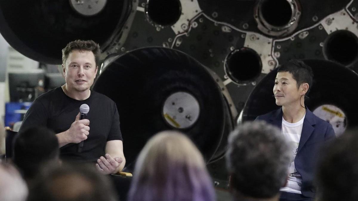SpaceX llevará a la luna a Yusaku Maezawa en el cohete BFR