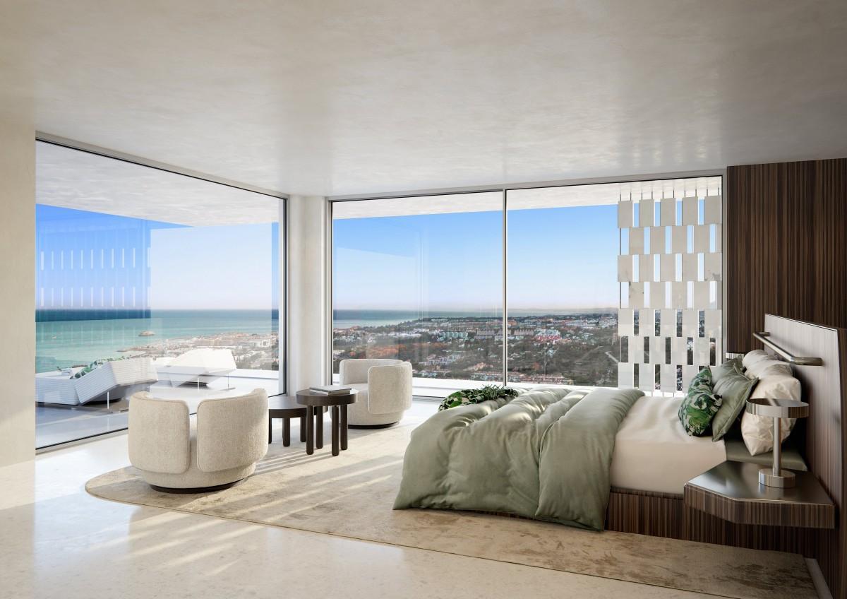 Una de las habitaciones de una vivienda de Design Hills Dolce&Gabbana en Marbella