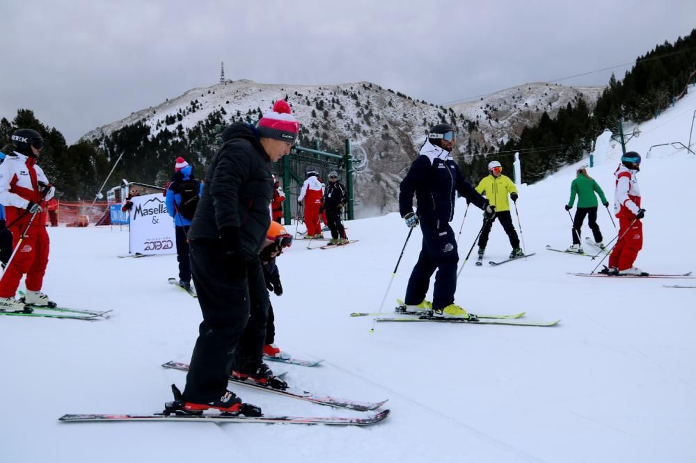 Estrena de la temporada d'esquí a La Masella