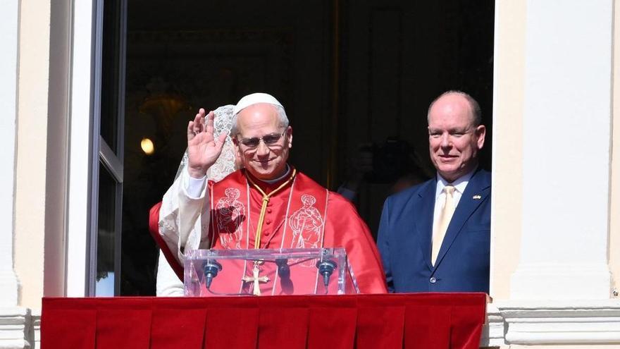 Así ha sido la llegada del papa León XIV a Mónaco en su primera visita al Principado