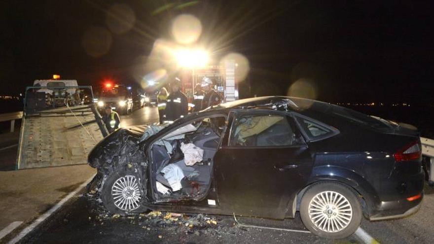 Dos heridos en otros tantos accidentes en la N-340 en Vinaròs y Santa Magdalena