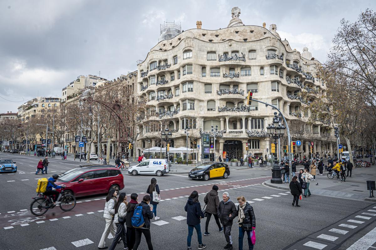 La Pedrera, uno de los puntos que quedarán bajo control de las cámaras policiales a partir de septiembre