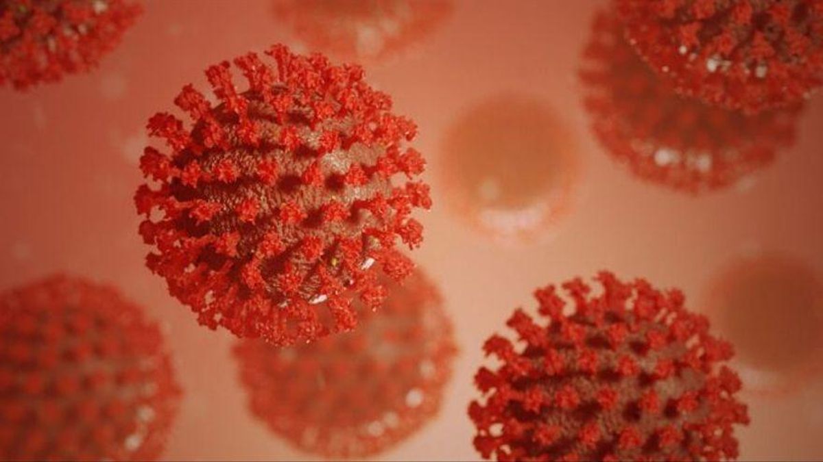 Recreación del coronavirus.