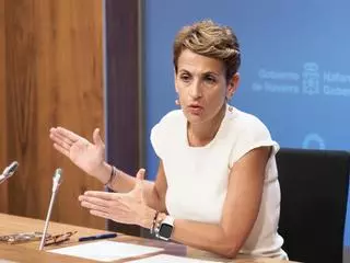 María Chivite descarta dimitir y niega irregularidades en las adjudicaciones a la empresa vinculada a Santos Cerdán