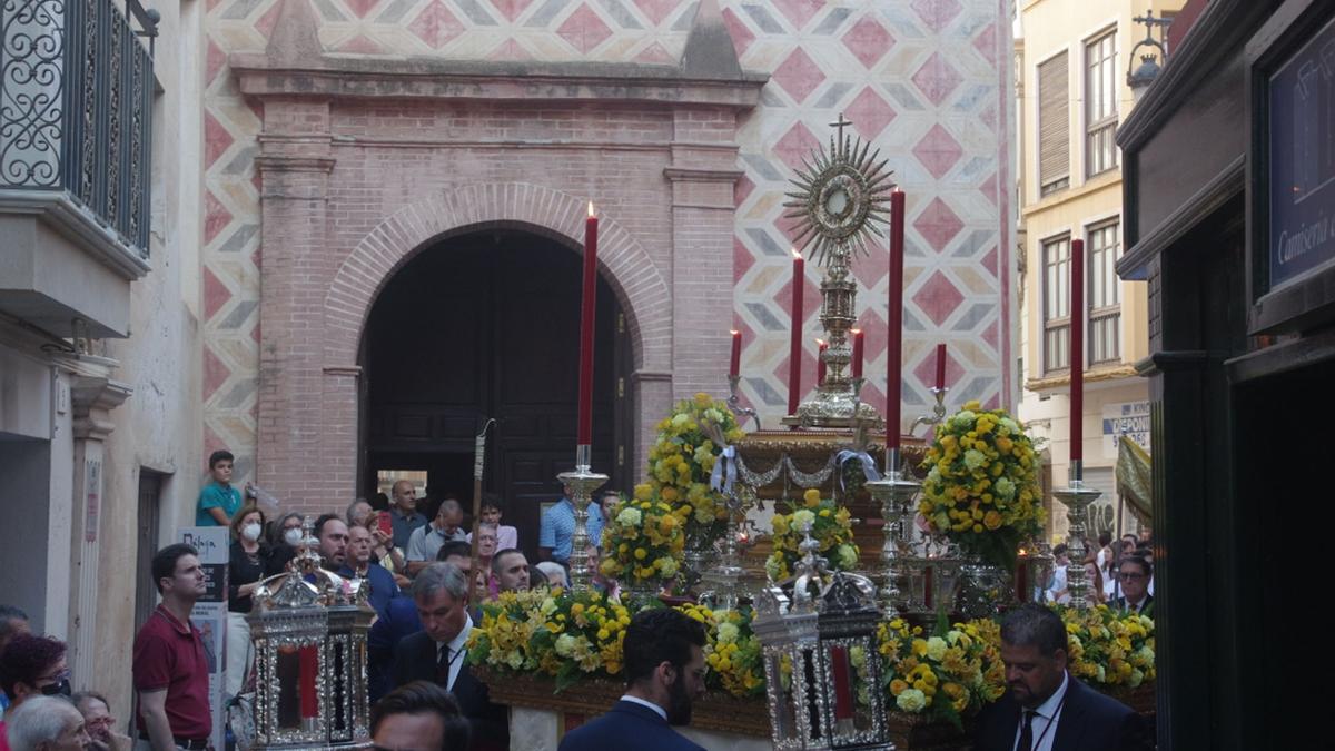 Horario e Itinerario Procesión del Corpus Chico de San Juan. Málaga 18 de Junio del 2023