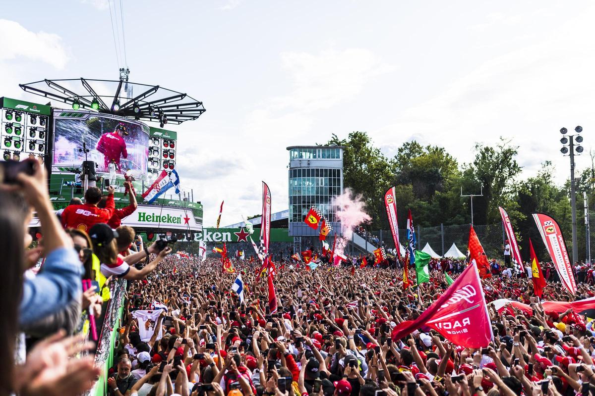 Los tifosi sueñan con un triunfo de Ferrari en Monza