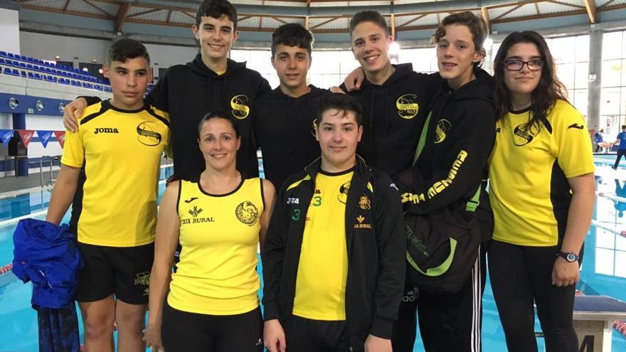 El Dragones Caja Rural de salvamento logra 22 medallas en el Ciudad de Valladolid