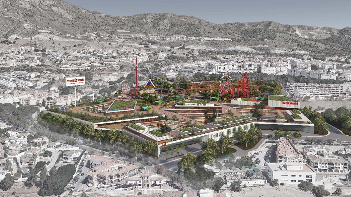 La mitad de Tivoli World se desarrollará en la cubierta del centro comercial.