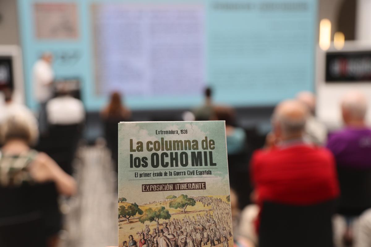 Exposición itinerante ‘La Columna de los Ocho Mil’.