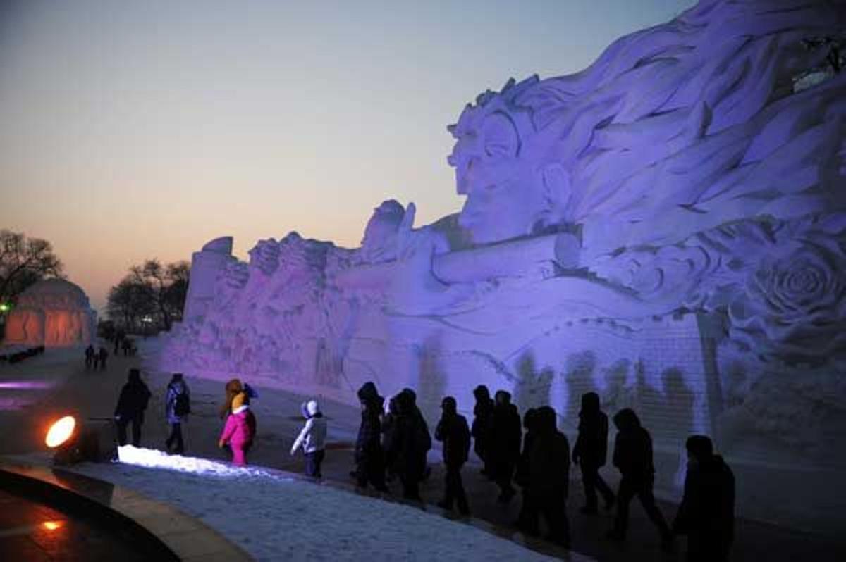 Festival de Esculturas de Nieve y Hielo de Harbin